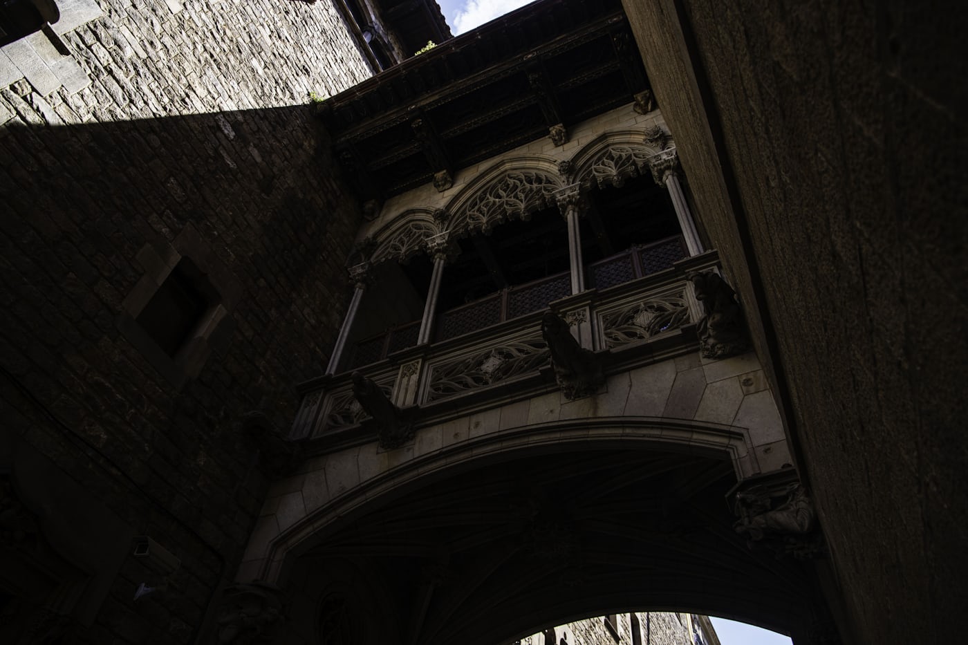 Ruelle du Barri Gòtic à Barcelone