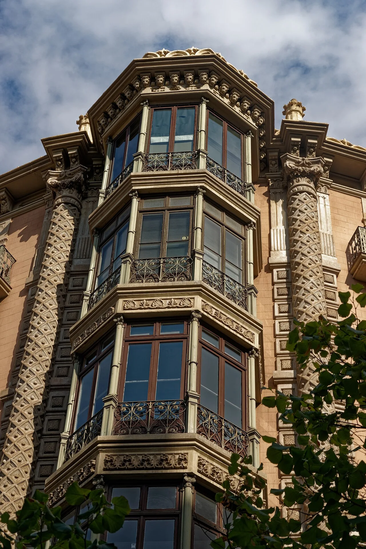 Vue du carrer de Mallorca, dans l’Eixample.